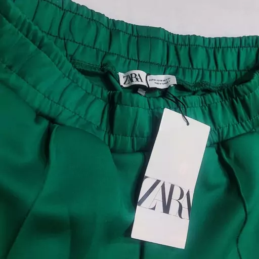 شلوارک اسپرت مردانه وارداتی از ترکیه برند ZARA زارا شلوارک سبز شیک