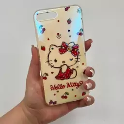 قاب گوشی iPhone 7 Plus - iPhone 8 Plus آیفون ژله ای طرح Hello Kitty کد 42592