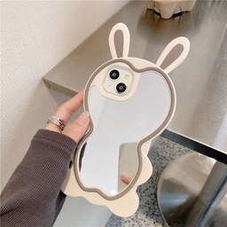 قاب خرگوش آینه ای مناسب برای گوشی آیفون 12 پرومکس