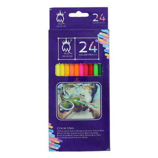 مداد رنگی 12 رنگ جعبه مقوایی آرتیست ام کیو MQ