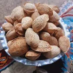 بادام کاغذی 1 کیلویی درجه یک(ارسال رایگان اصفهان)