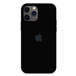 قاب سیلیکونی آیفون 11 پرو مکس مشکی زیر بسته iPhone 11 promax silicone case black