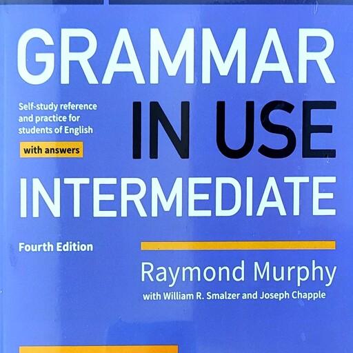 کتاب آموزش گرامر زبان انگلیسی  grammar in use intermediate 