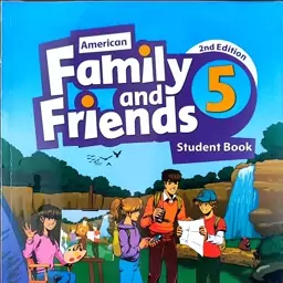 کتاب زبان کودکان آمریکن فمیلی اند فرندز پنج ویرایش دوم American Family and Friends 5