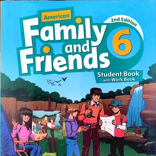 کتاب زبان کودکان آمریکن فمیلی اند فرندز شش ویرایش دوم American Family and Friends 6