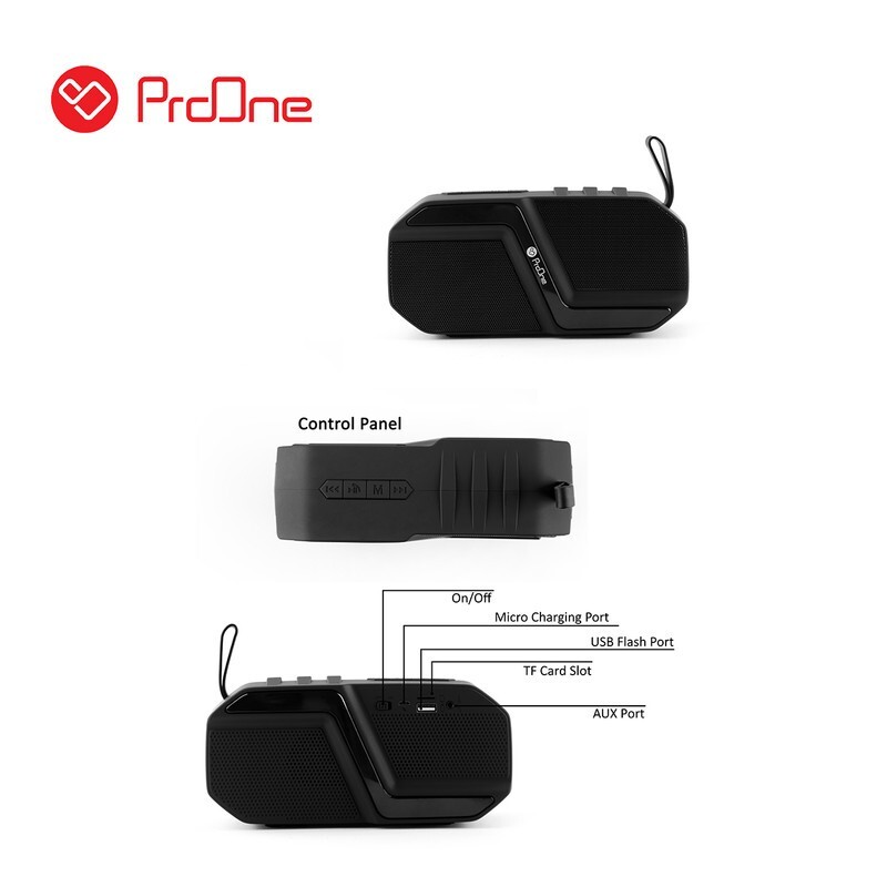 اسپیکر بلوتوثی قابل حمل پرووان مدل PSB4620 ا PSB4620 Portable Bluetooth Speaker