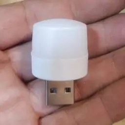 لامپ usb  گرد 