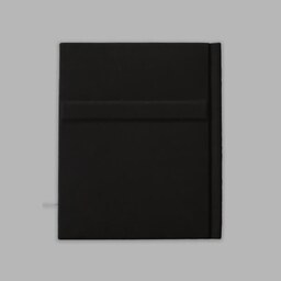 آلبوم عکس ساده طرح جین مشکی، سایز 16x21 فریم مشکی، 20 برگ، 40 صفحه