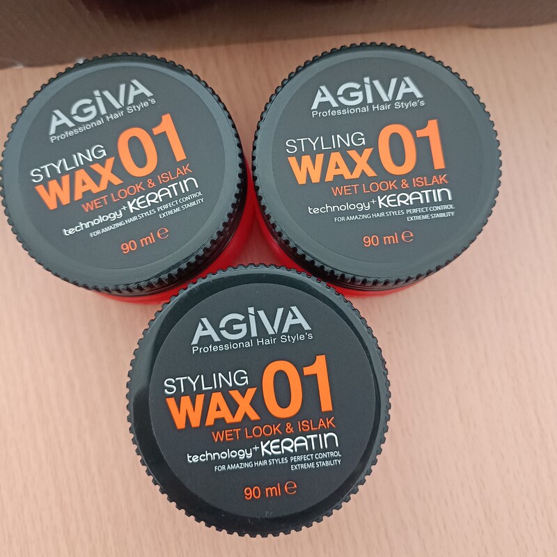 واکس موی آگیوا شماره 01 Agiva Styling Wax حجم 90 میلی محصول ترکیه 

