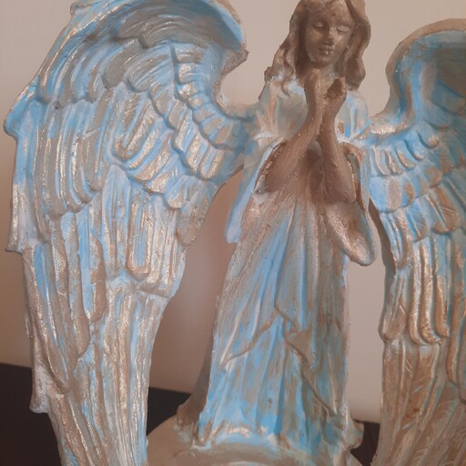 مجسمه دکوری طرح شمعدان فرشته آنجل