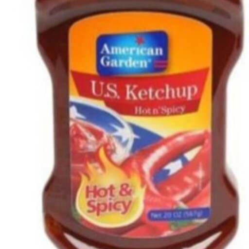 سس تند کچاپ امریکن گاردن             American Garden  خیلی تند و خوش طعم US Ketchup