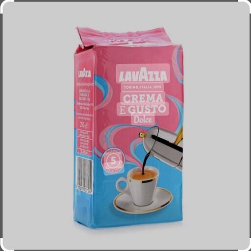 قهوه لاوازا مدل کرما گوستاو دولچه 250 گرمی