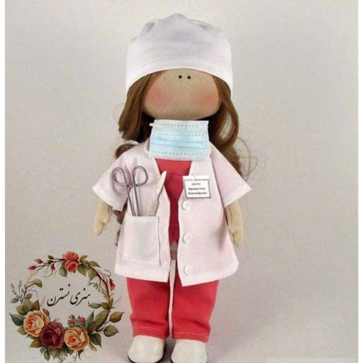 عروسک روسی مشاغل( خانم و آقای دکتر (پزشک) و پرستار بهترین هدیه برای روز پزشک)