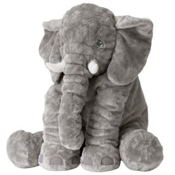 عروسک پولیشی فیل بالشتی 80 سانتی(مناسب برای سیسمونی و اتاق کودک) 