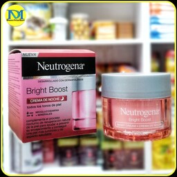 کرم درخشان کننده نوتروژنا جوانساز  و ضد پیری با خواص معدنی جهت استفاده شبانه برای پوست (50میل) neutrogena Night Cream 