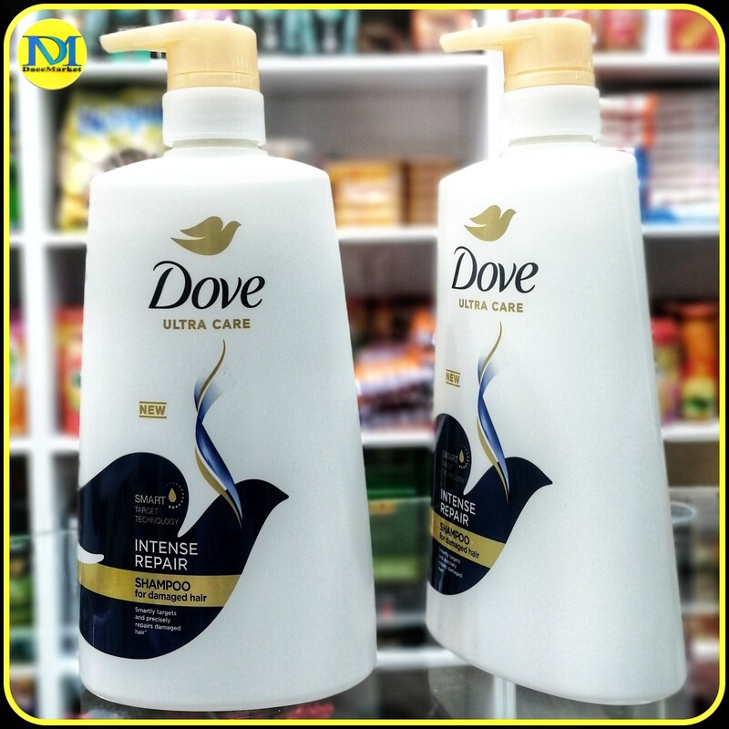 شامپو سر ترمیم کننده و تقویتی داو برای موهای آسیب دیده (680میل) dove demaged hair shampoo 