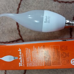 لامپ 7 وات  اشکی مهتابی  لوستر رهتاب  در بسته های 10 تایی 