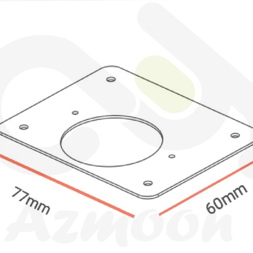 گجت پشت لولا کابینت  . صنایع تولیدی آزمون .