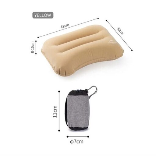 بالش بادی طبی نیچرهایک مدل TPU Flocking Inflatable 