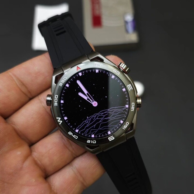 بهترین ساعت هوشمند صفحه گرد مدل hk5 hero 2023 نسخه چت جی بی تی و ضداب 