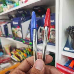 خودکار آبی و قرمز بیک 