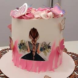 کیک تولد دخترانه   2000گرم