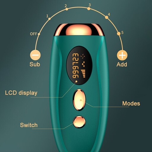 دستگاه لیزر موهای زائد بدن خانگی یک میلیون شات آی پی ال مدل TMY-002
