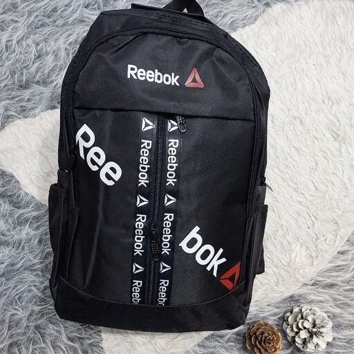 کیف مشکی نواردار Reebok جنس برزنتی ارسال رایگان 