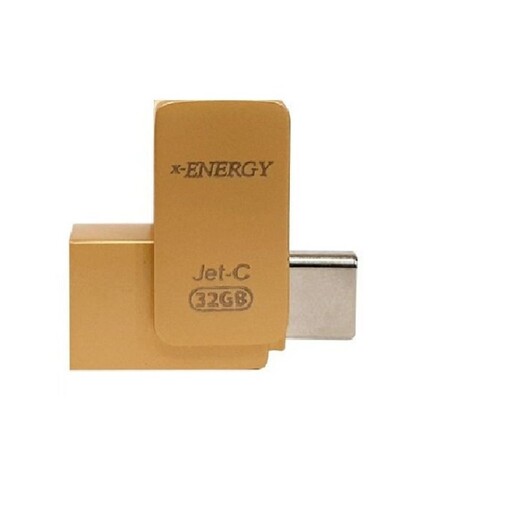 فلش مموری  دوطرفه ایکس-انرژی مدل JET-C ظرفیت 32 گیگابایت بدون نیاز به OTG
USB 3.0، USB Type-C
