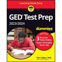 کتاب زبان اصلی GED Test Prep  For Dummies with Online Practice  اثر Tim Collins