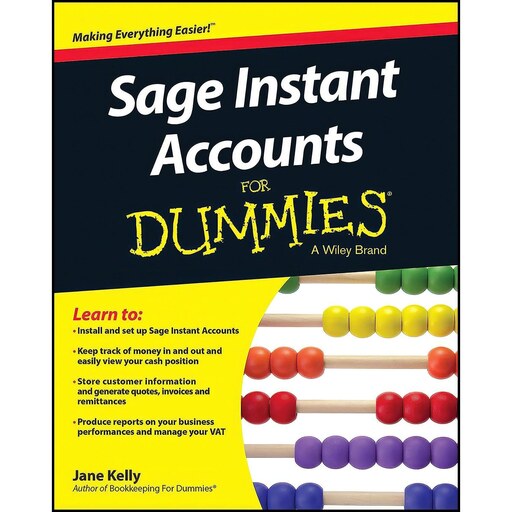 کتاب زبان اصلی Sage Instant Accounts For Dummies  اثر Jane E Kelly