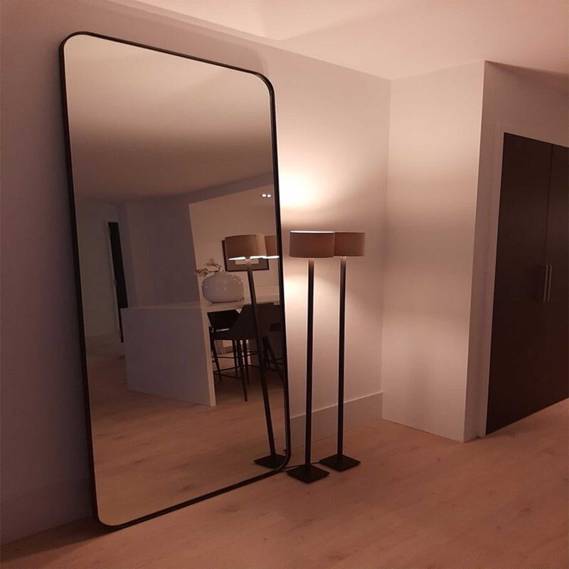 آینه مدل  قدی چوبی طرح نوستالژی w-160