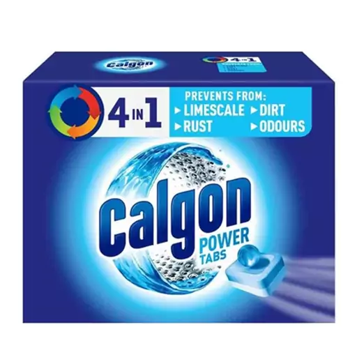 قرص جرم گیر ماشین لباسشویی کالگون calgon powerball بسته 15 عددی