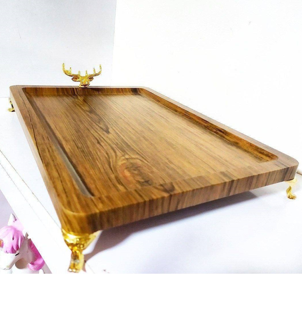 سینی وکیوم پایه دار گوزن بزرگ (پست پیشتاز پس کرایه)