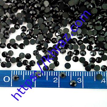 نگین حرارتی رزین سایز 10 مشکی