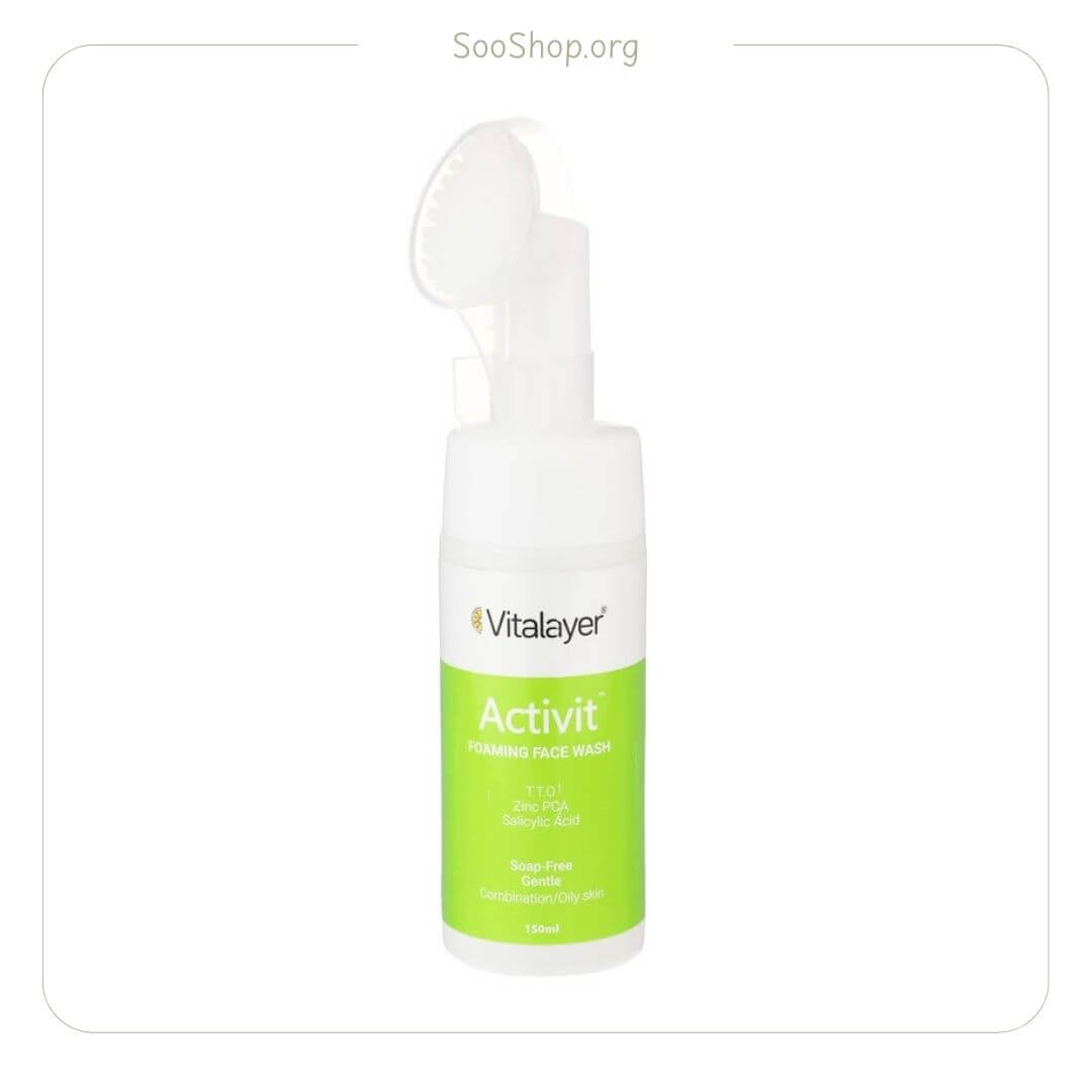 فوم شستشوی ویتالایر مخصوص پوست چرب (اصل) | Vitalayer Foaming Cleanser for Oily Skin