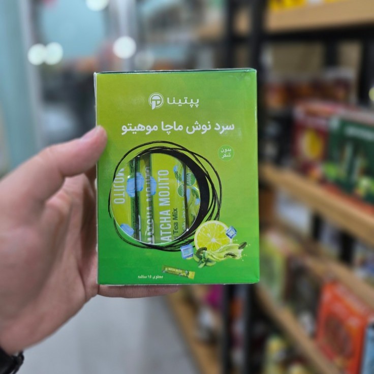 سردنوش ماچا موهیتو بدون شکر پپتینا