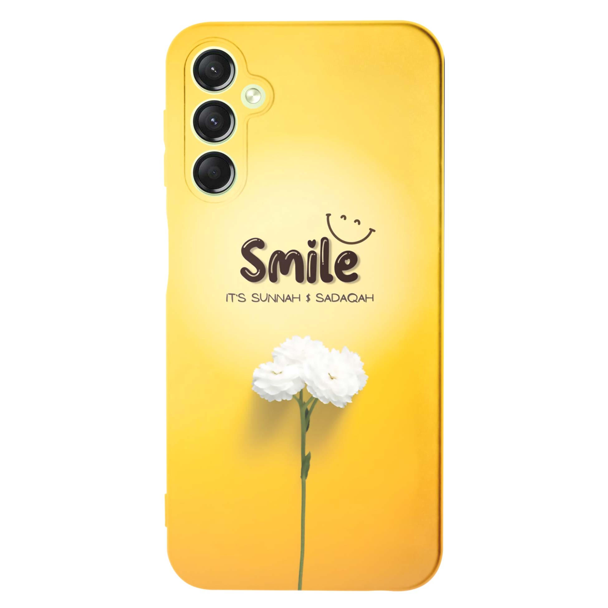 قاب گوشی سامسونگ S24 FE طرح گل سفید