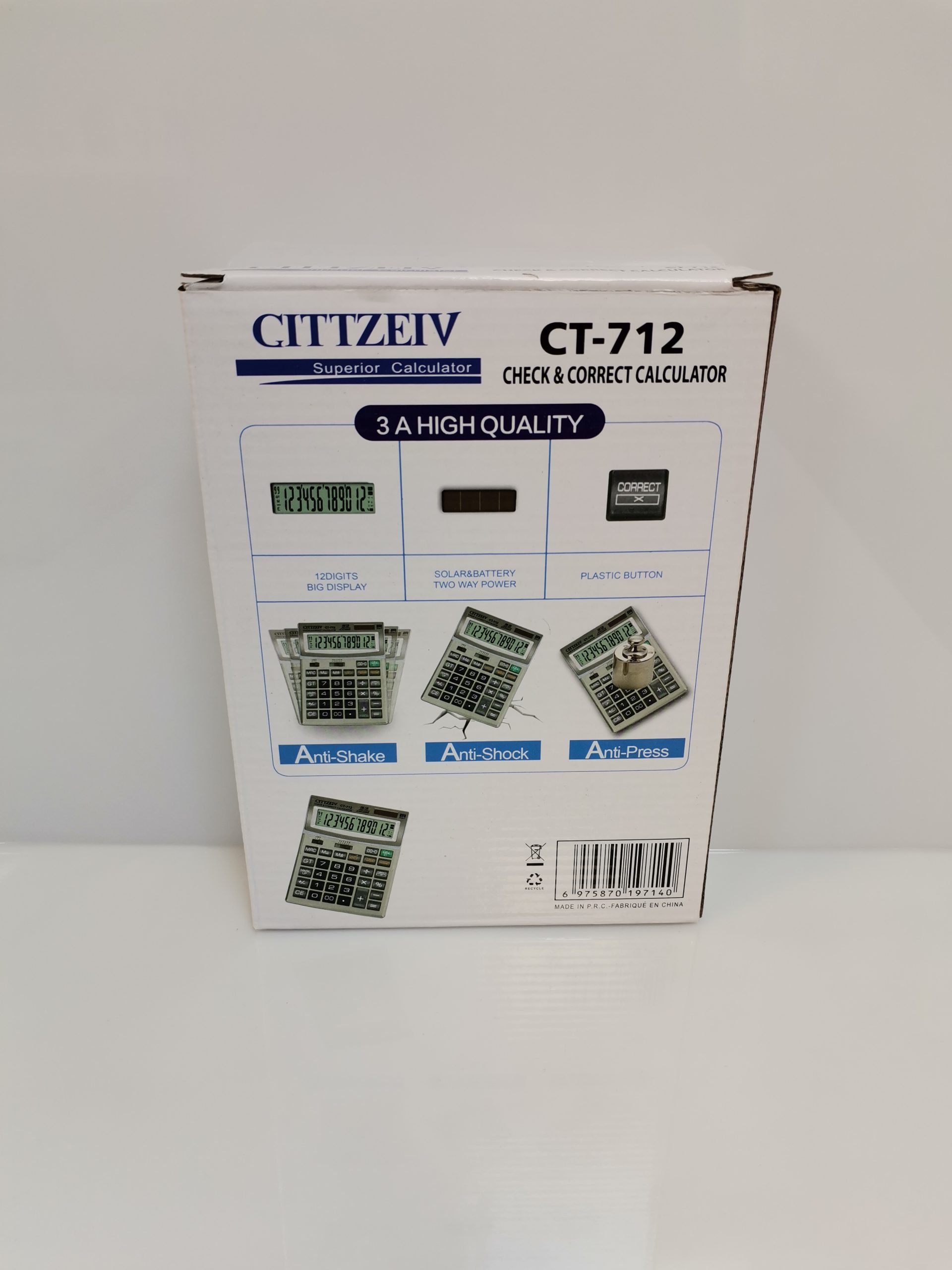ماشین حساب CITTZEIV CT_712