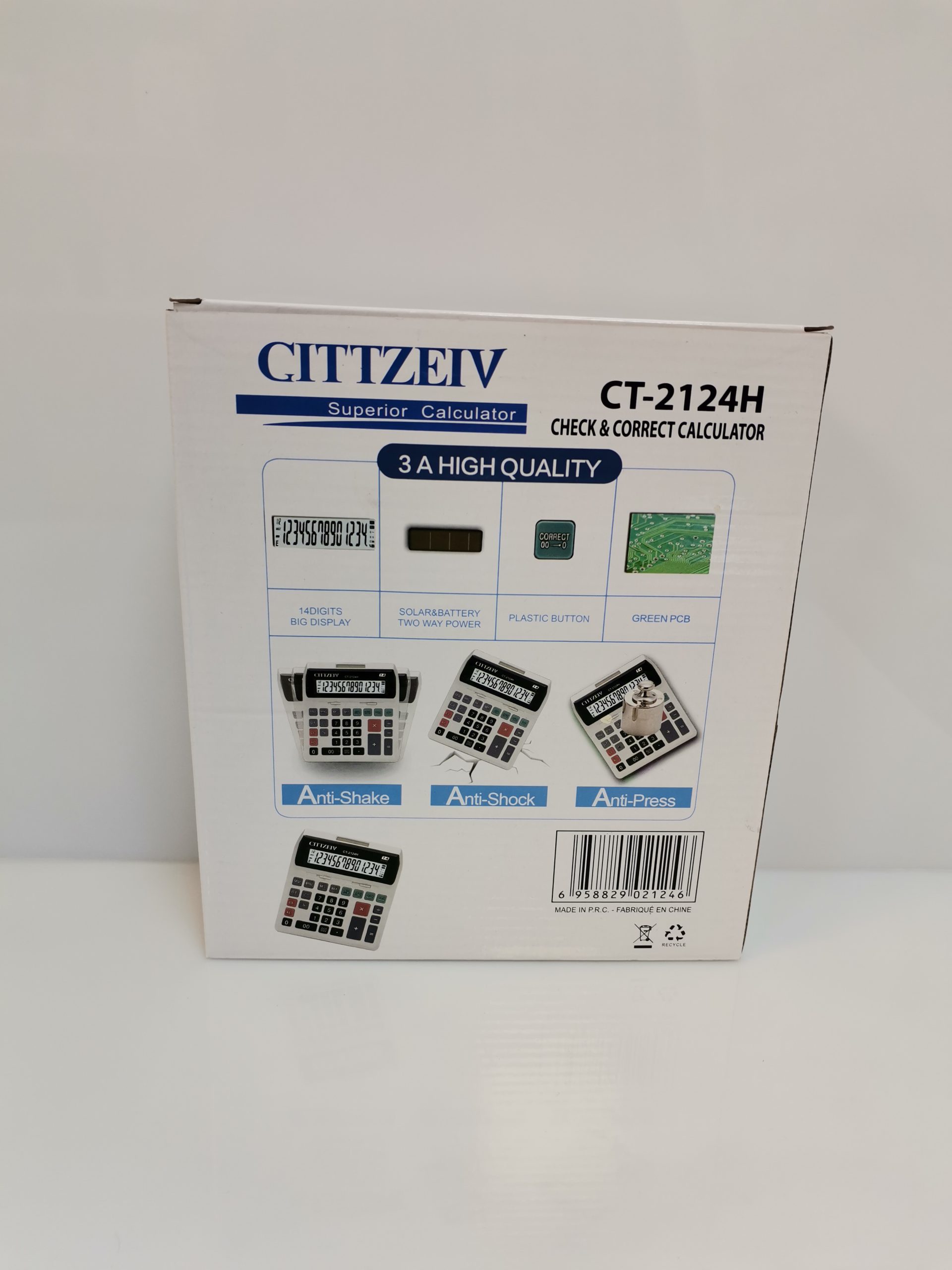 ماشین حساب CITTZEIV CT_2124H