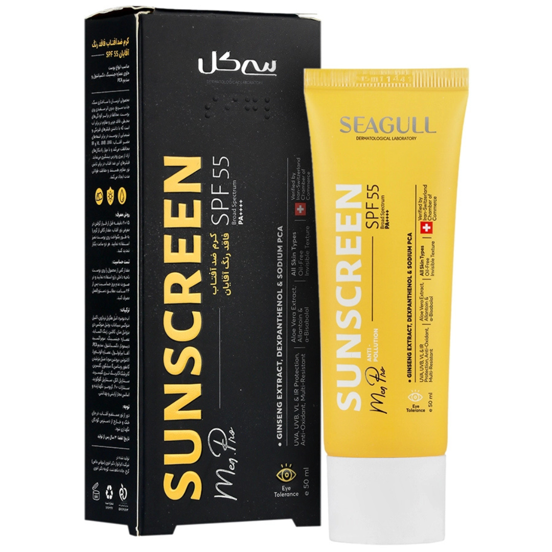 کرم ضدآفتاب آقایان SPF55 سی گل 