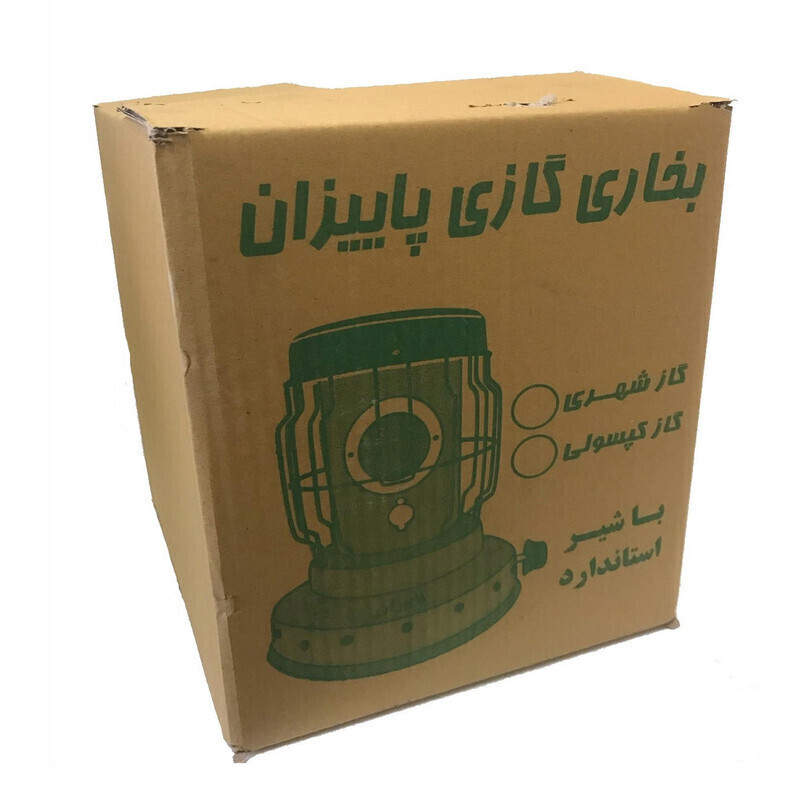 بخاری گازی چندکاره پاییزان مدل E40 سایز بزرگ