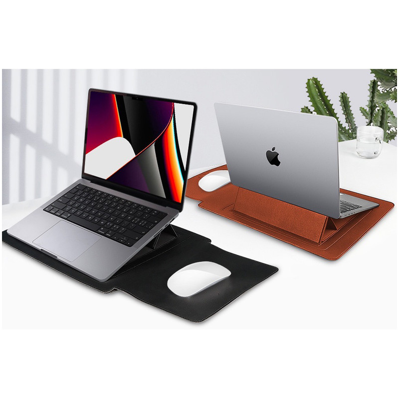 کاور کوتتسی مدل Multifunction Leather مناسب برای مک بوک پرو 16 اینچی / A2141