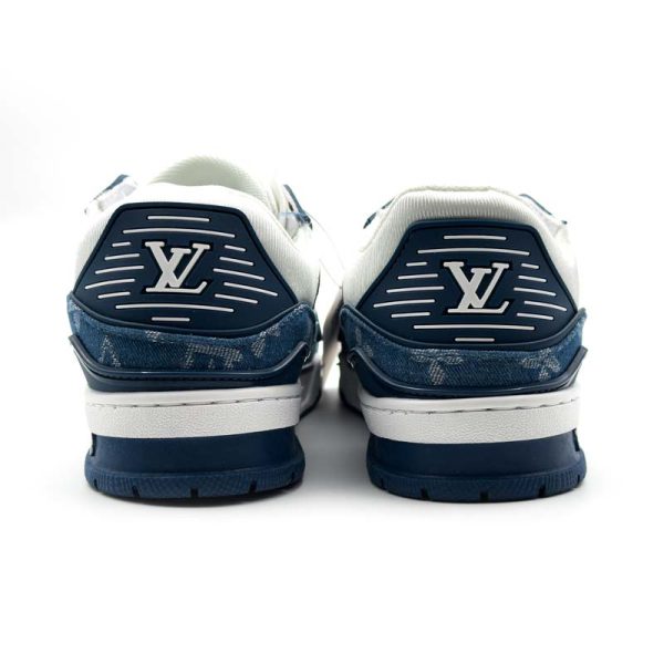 کتونی مردانه لویی ویتون | Louis Vuitton Sneakers سفید آبی