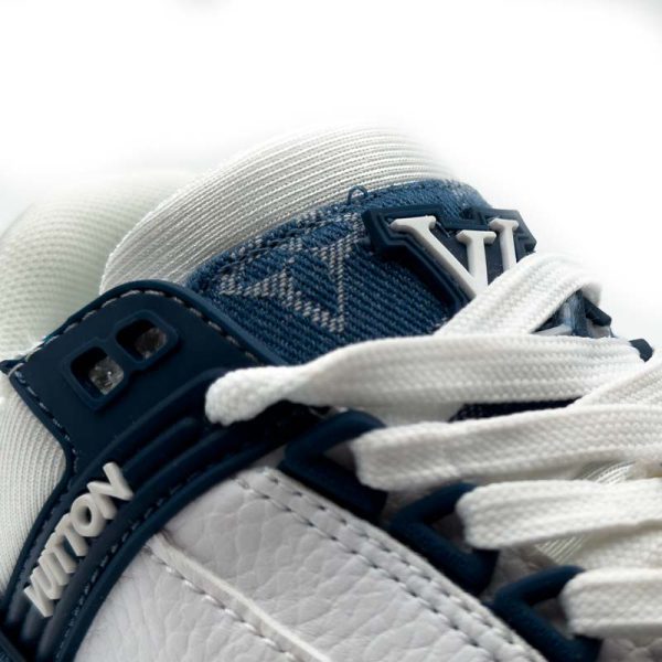 کتونی مردانه لویی ویتون | Louis Vuitton Sneakers سفید آبی