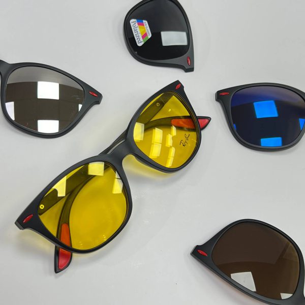 عینک طبی آفتابی ریبن rayban مدل RB2316 (کاوردار)