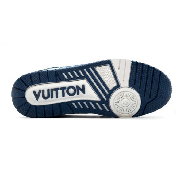 کتونی مردانه لویی ویتون | Louis Vuitton Sneakers سفید آبی