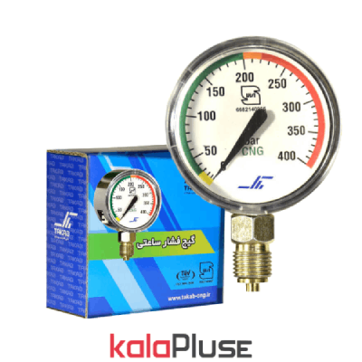 گیج فشار گاز CNG عقربه ای سنسور خارج تکاب