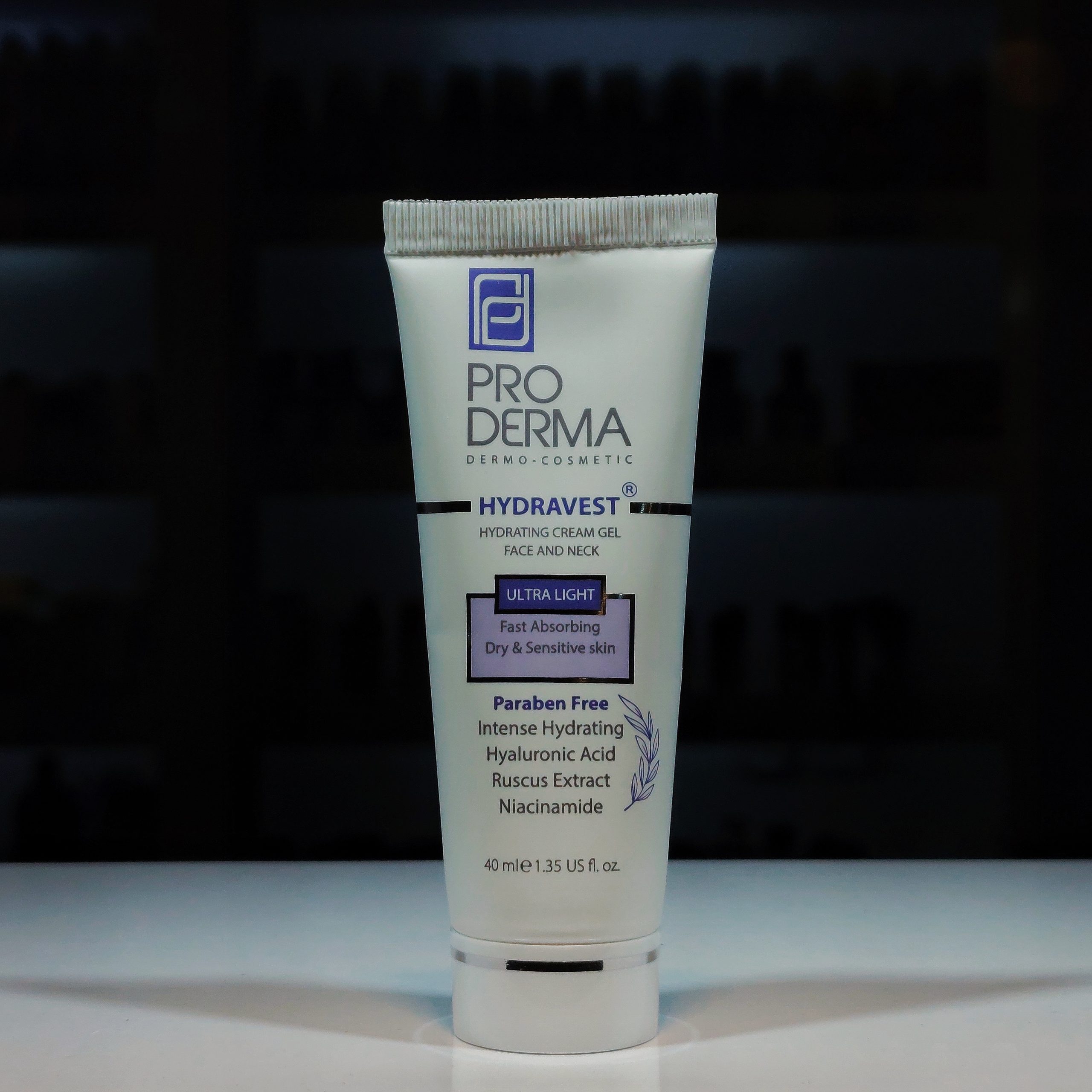 کرم ژل آبرسان صورت و گردن Proderma پرودرما مناسب پوست خشک و حساس