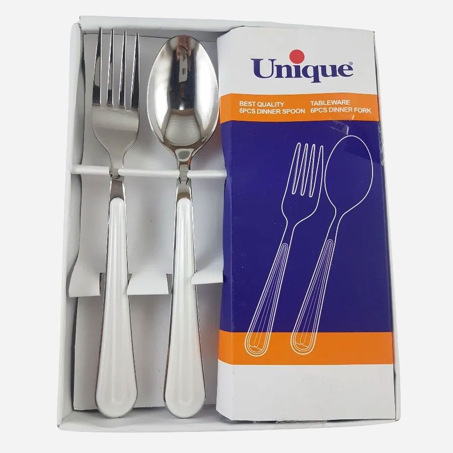 قاشق و چنگال رویال 12 پارچه یونیک کد 6317